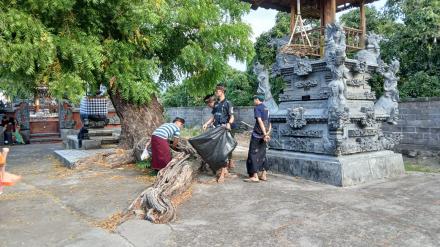 KEGIATAN KKN DARI STAHN MPU KUTURAN SINGARAJA DI DESA JOANYAR